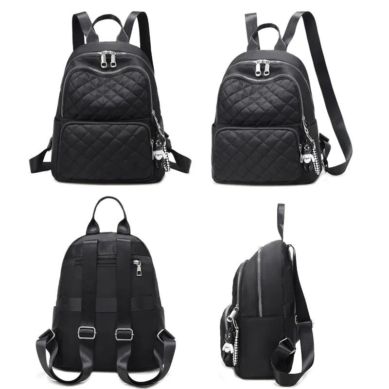 Fashion Backpack Women High Quality Nylon Backpacks Female Big Travel Back Bag