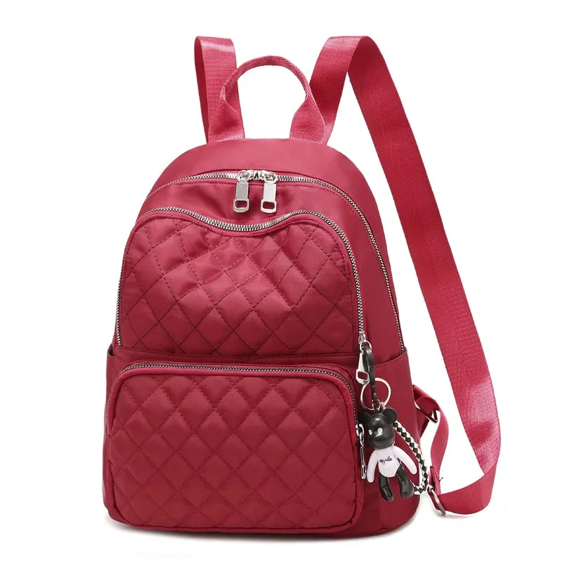 Fashion Backpack Women High Quality Nylon Backpacks Female Big Travel Back Bag