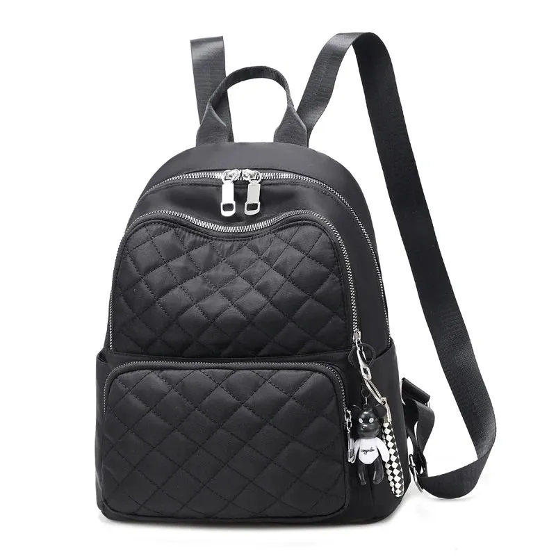 Fashion Backpack Women High Quality Nylon Backpacks Female Big Travel Back Bag