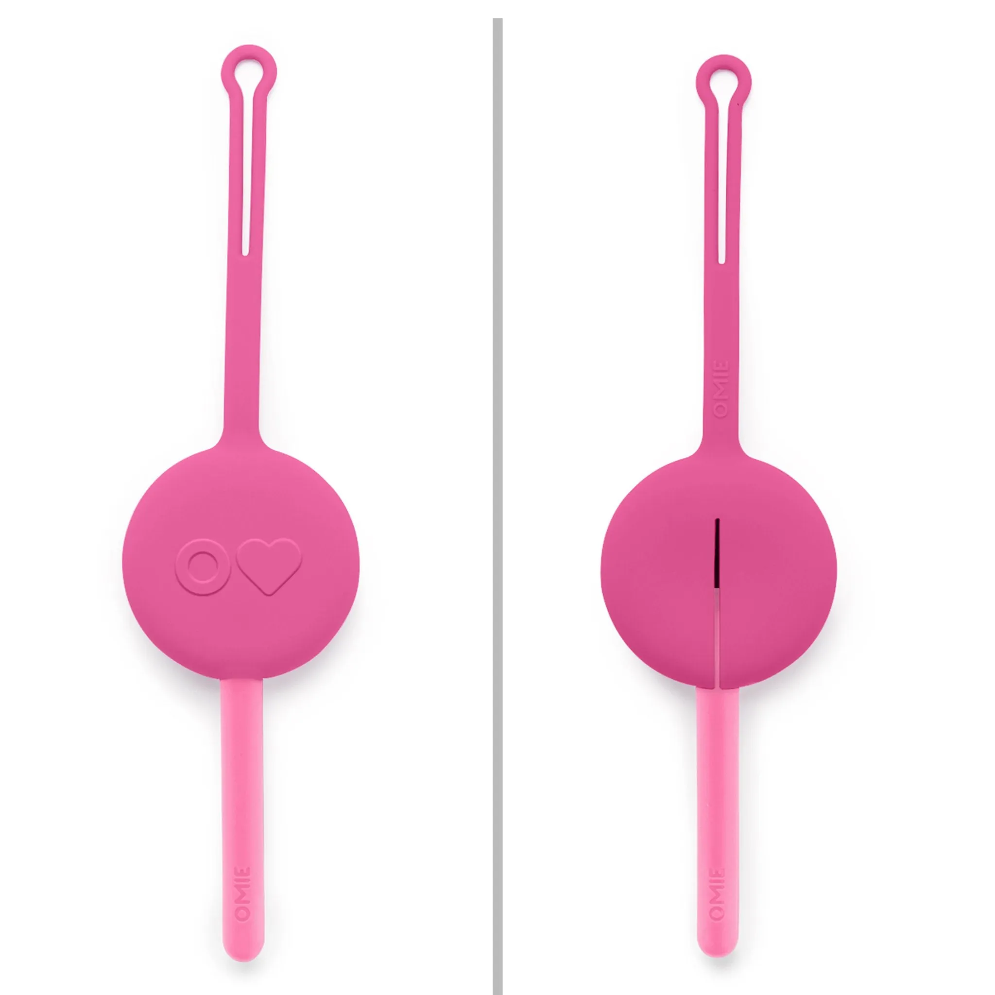 OmieBox OmiePod Set - Spoon & Fork - Bubble Pink