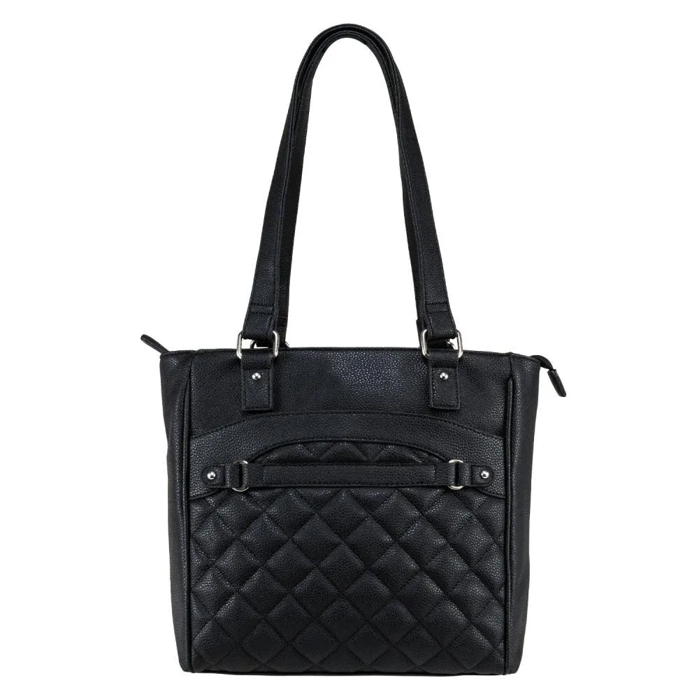 Quilted CCW Tote Gray