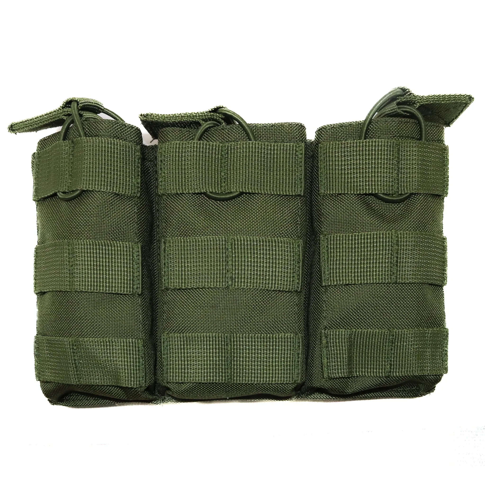 Triple Mag MOLLE Pouch— Ranger Green
